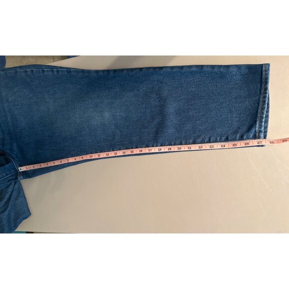Old Navy Women OG High-Rise Straight Jeans Size 14 - Picture 5 of 6